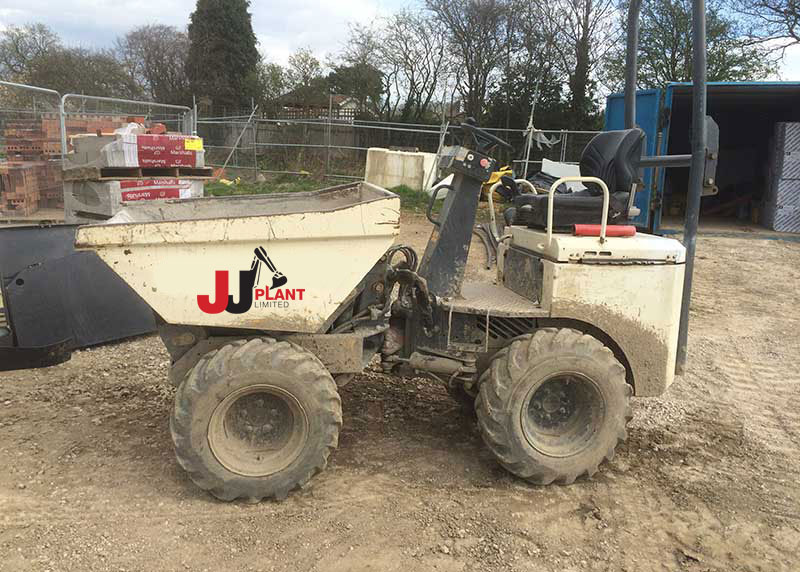 JJ Plant 1 tonne high discharge dumper for hire