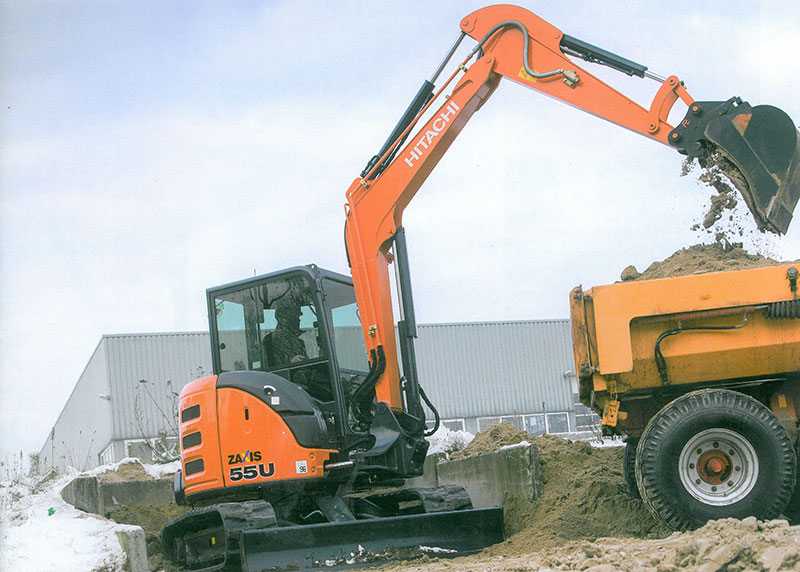 ZAXIS 55U-3 series Hydraulic Excavator